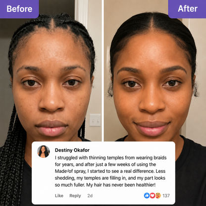 Rosemary + Rice Water Spray